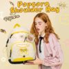 Yellow Popcorn Anime Ita School Backpack For Students