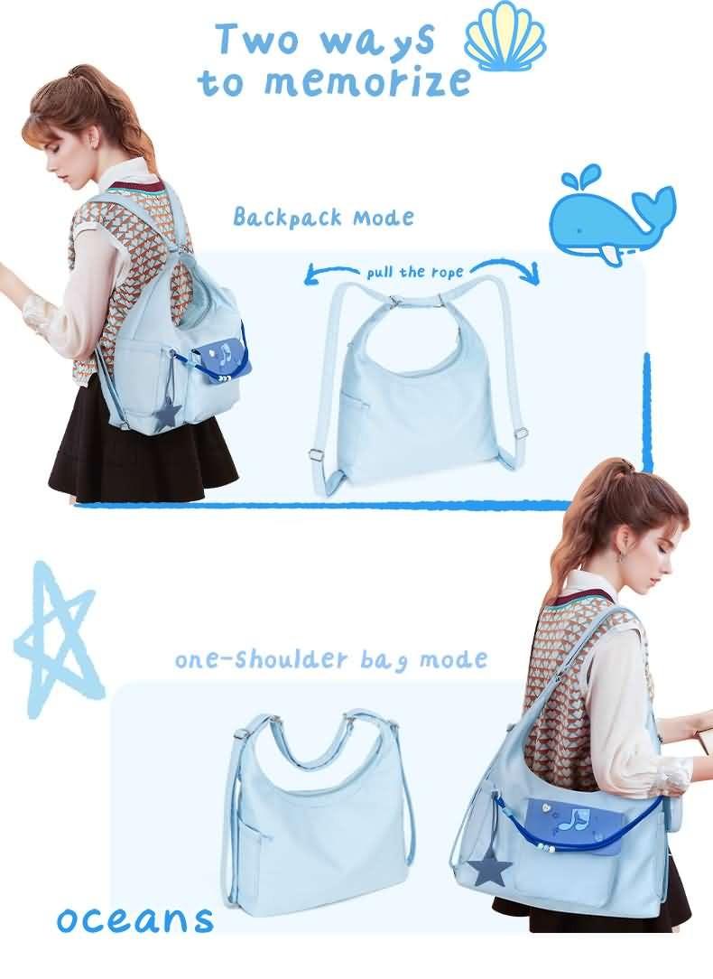 TJ007 Uncooked Rise Bag Tote Shoulder Bag Detail (3)