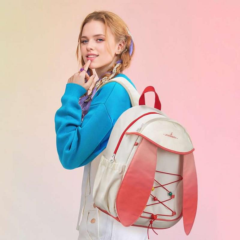 A uniquely styled anime backpack, demonstrating extensive personalization options.
