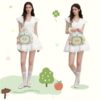 【Smile Apple】HandBag Cross-body Bag Green Cute Ita Backpack