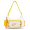 【Flame】Display Pocket Tote Cross-body Yellow Ita Bag