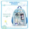 【Uncooked Rice】Backpack Ocean Blue Whale Anime Ita Pain Bag