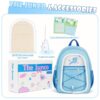 【Uncooked Rice】Backpack Ocean Blue Whale Anime Ita Pain Bag