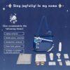 【Fernina】Pain Bag Blue Tote Cross-body Shoulder Ita Bag