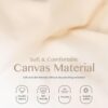 Simple Canvas Backpack Custom Student Shoulders Book Bag