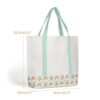 Kraft Paper Tote Bag Washable Eco-friendly Simple Handbag