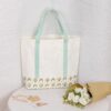 Kraft Paper Tote Bag Washable Eco-friendly Simple Handbag