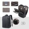 Customizable Computer Backpack With USB Charging Interface
