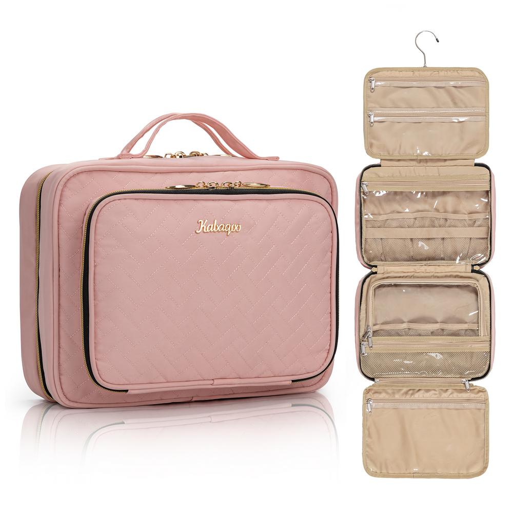 Fashion Cosmetic Bag Hangable Makeup Storage Handbag Customizable
