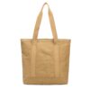 Washable Kraft Paper Bag Brown Eco-friendly Shopping Tote Bag