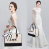 Canvas Handbag Customizable Fashion Simple Luxury Tote Bag