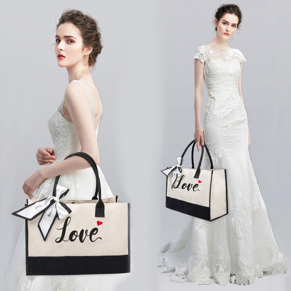 Canvas Handbag Customizable Fashion Simple Luxury Tote Bag