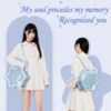 【Deep In the Snow】Ita Bag Light Blue Cross-body Shoulder Anime Backpack