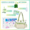 【Chinese Gooseberry】Tote Bag Green Cross-body Shoulder Anime Backpack