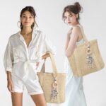 Woven Tote Bag Fashion Beach Shoulder Handbag