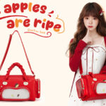 New Arrival at The Junco – Boston Bag Red Apple Ita Bag | Show Off Your Kawaii Pins!