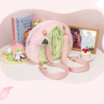 A Sweet Tribute to Love Breathing-Kanroji Mitsuri Sakura Mochi Ita Bag
