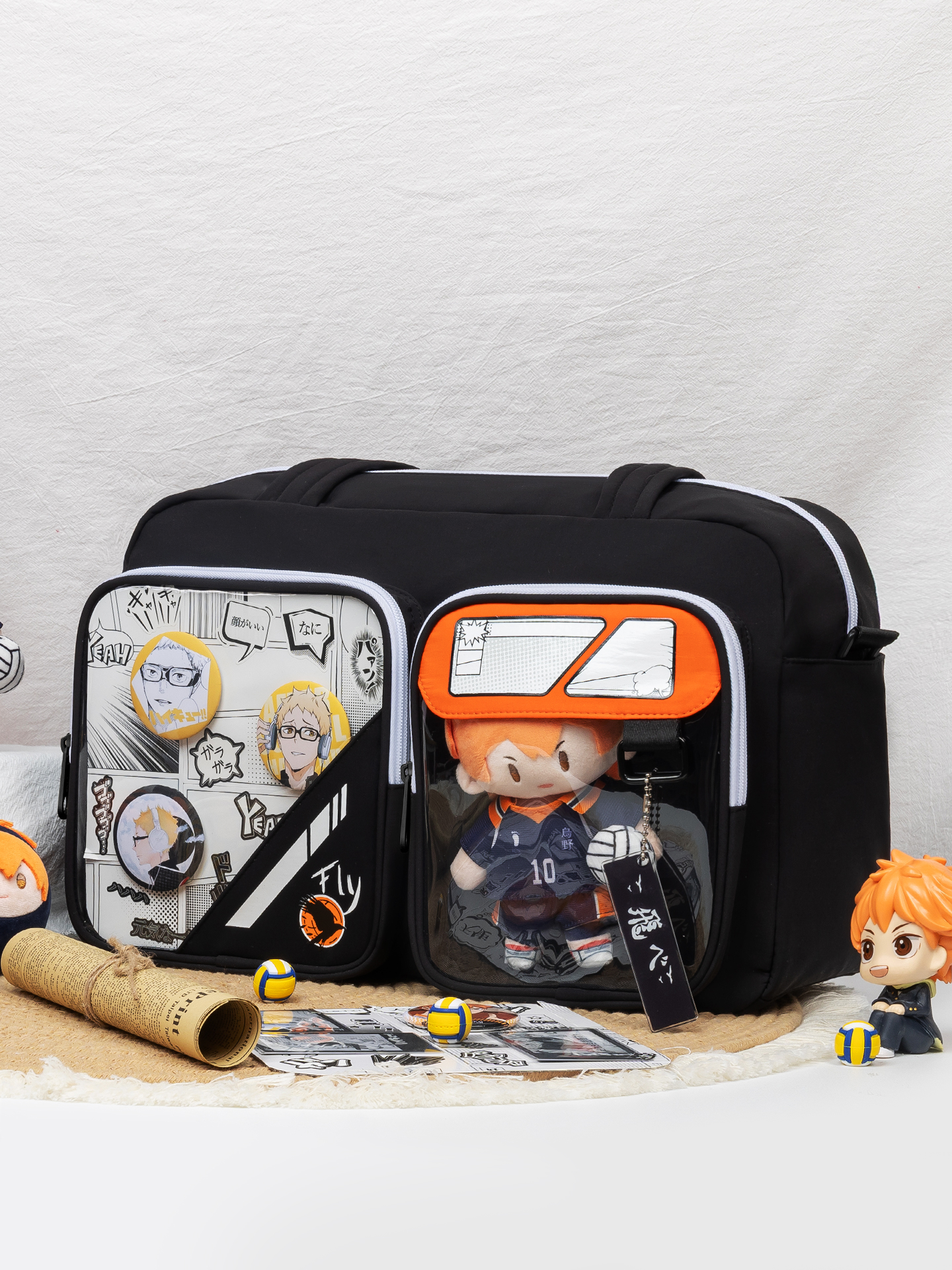 Karasuno Ita Bag Close-up