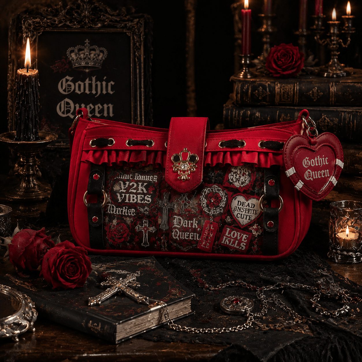 Our Bloodstained Crimson Banquet Bag