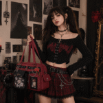 Gothic Halloween Tote: “Qinche Sylus” Premium Pain Bag