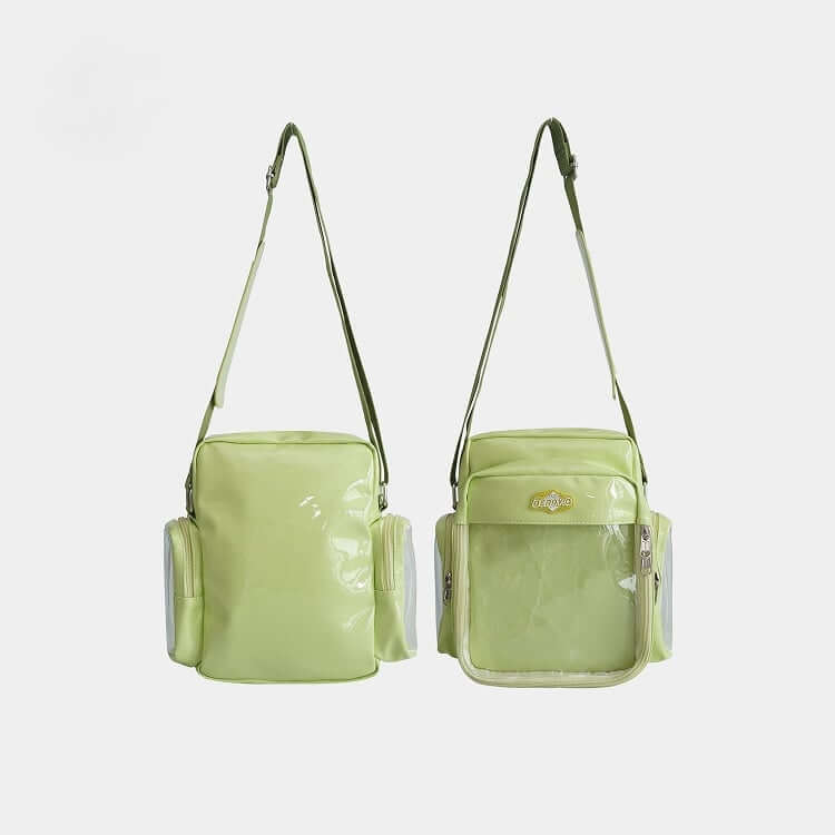 Nylon Multi-Pocket Crossbody