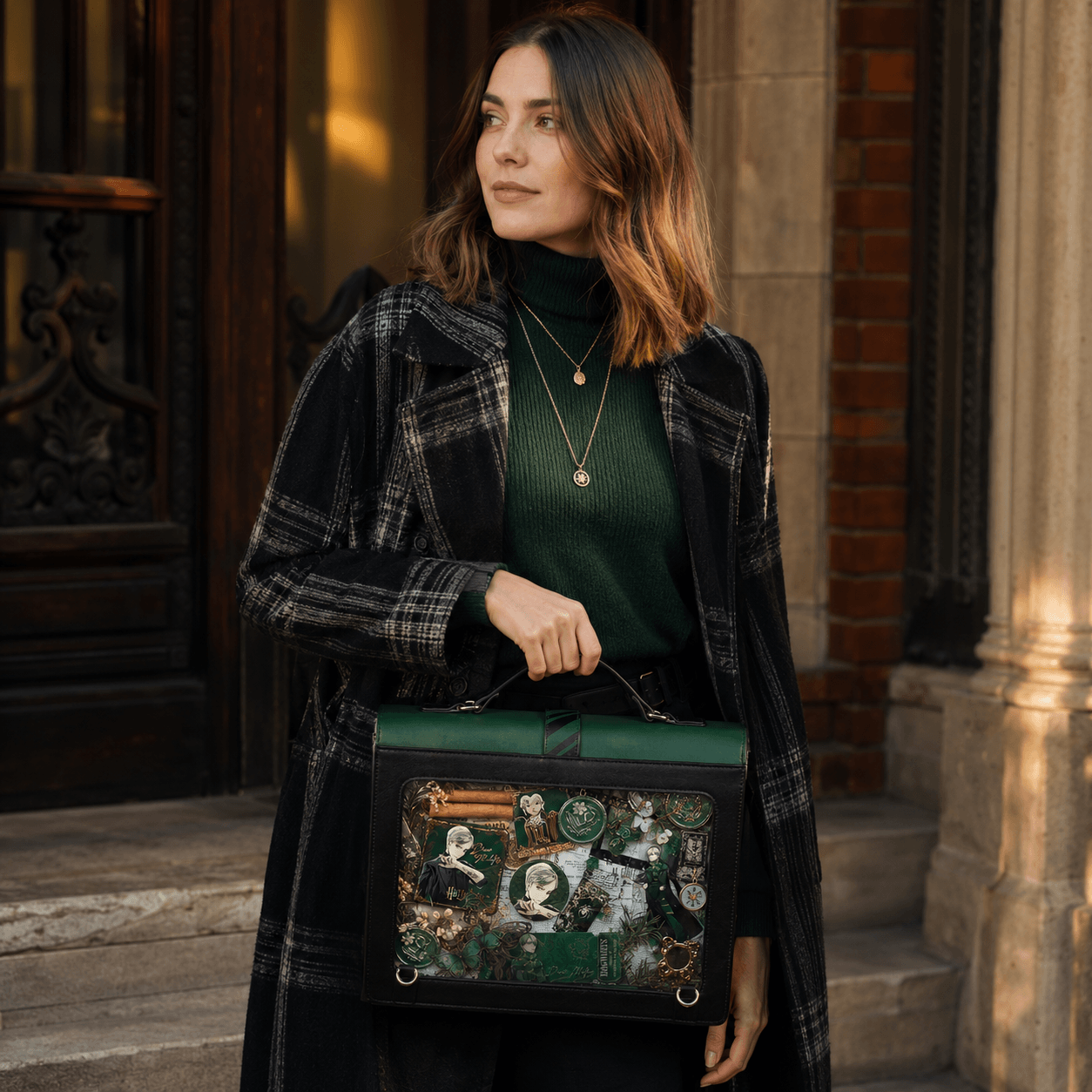 Forest Postman Stamp Display Window Ita Bag Main Showcase