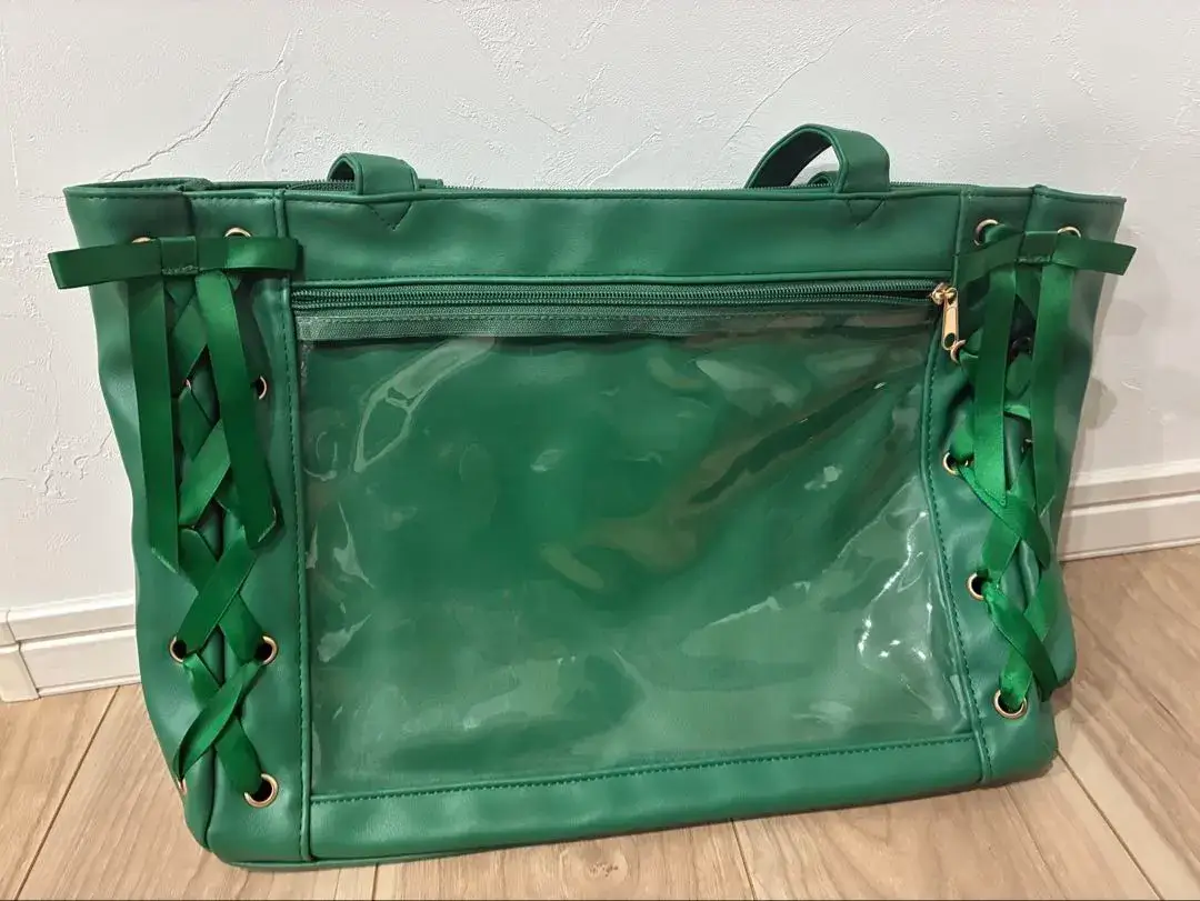 Green Ribbon Tote Bag