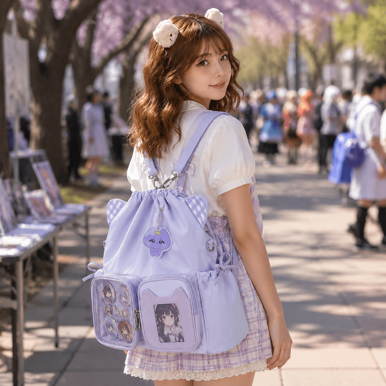 Styling the Starry Ocean Lavender Ita Bag for K-Pop Concerts