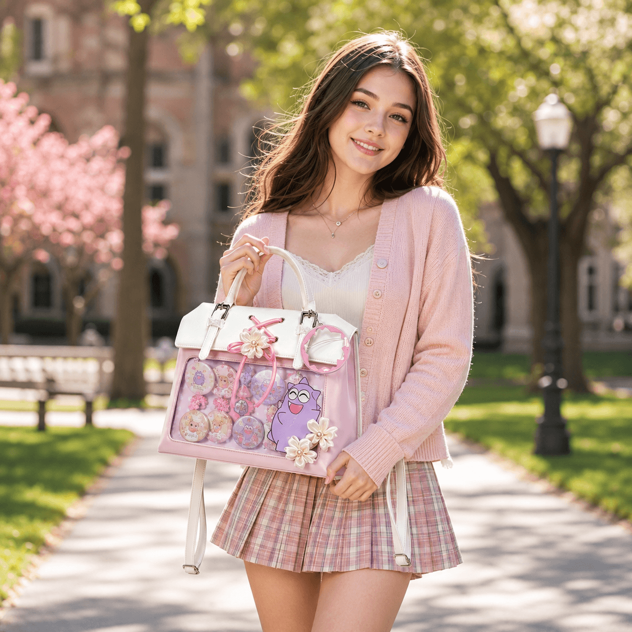 Styling the Wind Message Ita Bag for JK School Fashion