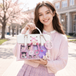 Obsessed is an understatement: This pastel pink 3-way ita bag is literal perfection! 🌸✨