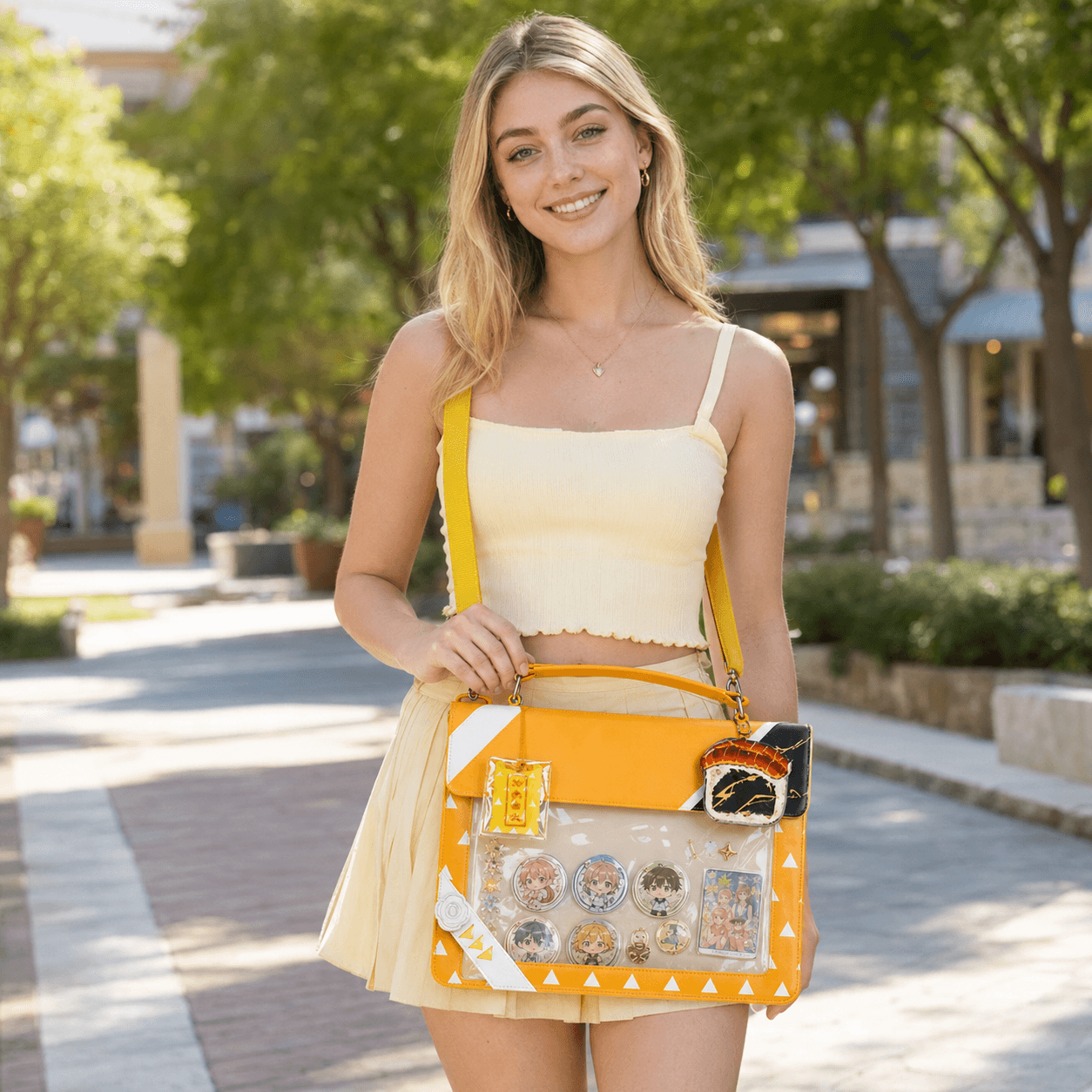 Thunderclap Flash Yellow Lightning Ita Bag Styling Showcase