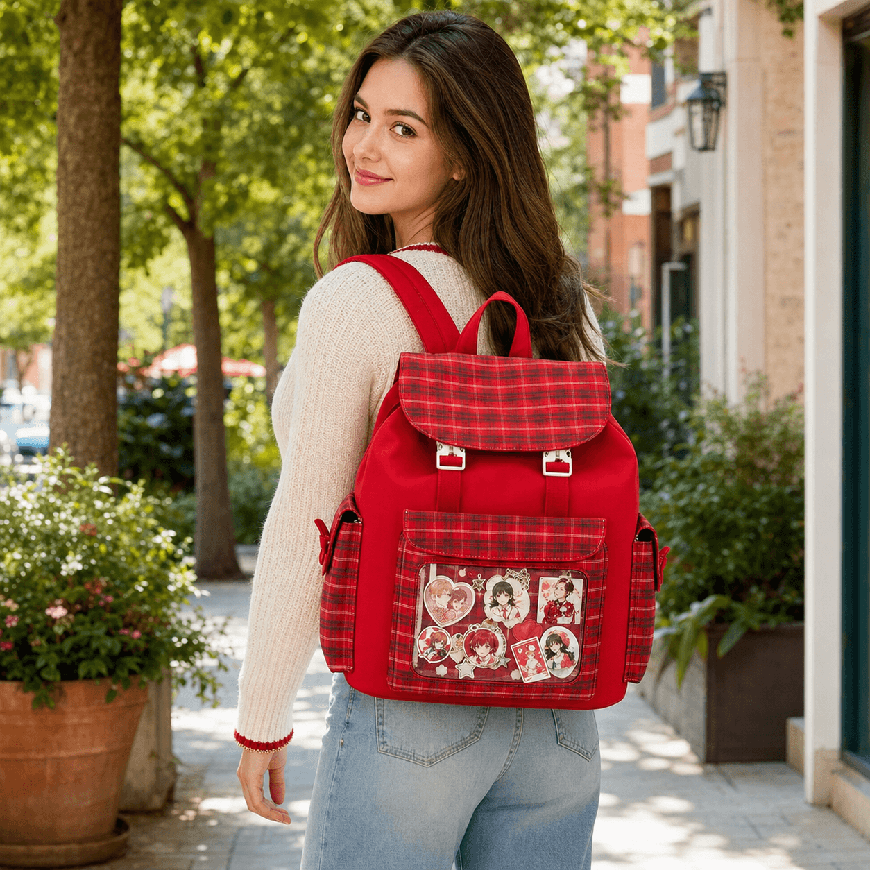 Styling the Red Academy Ita Bag Backpack for Campus and Conventions