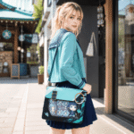 Obsessed! This teal convertible ita bag is literal perfection 🩵🖤