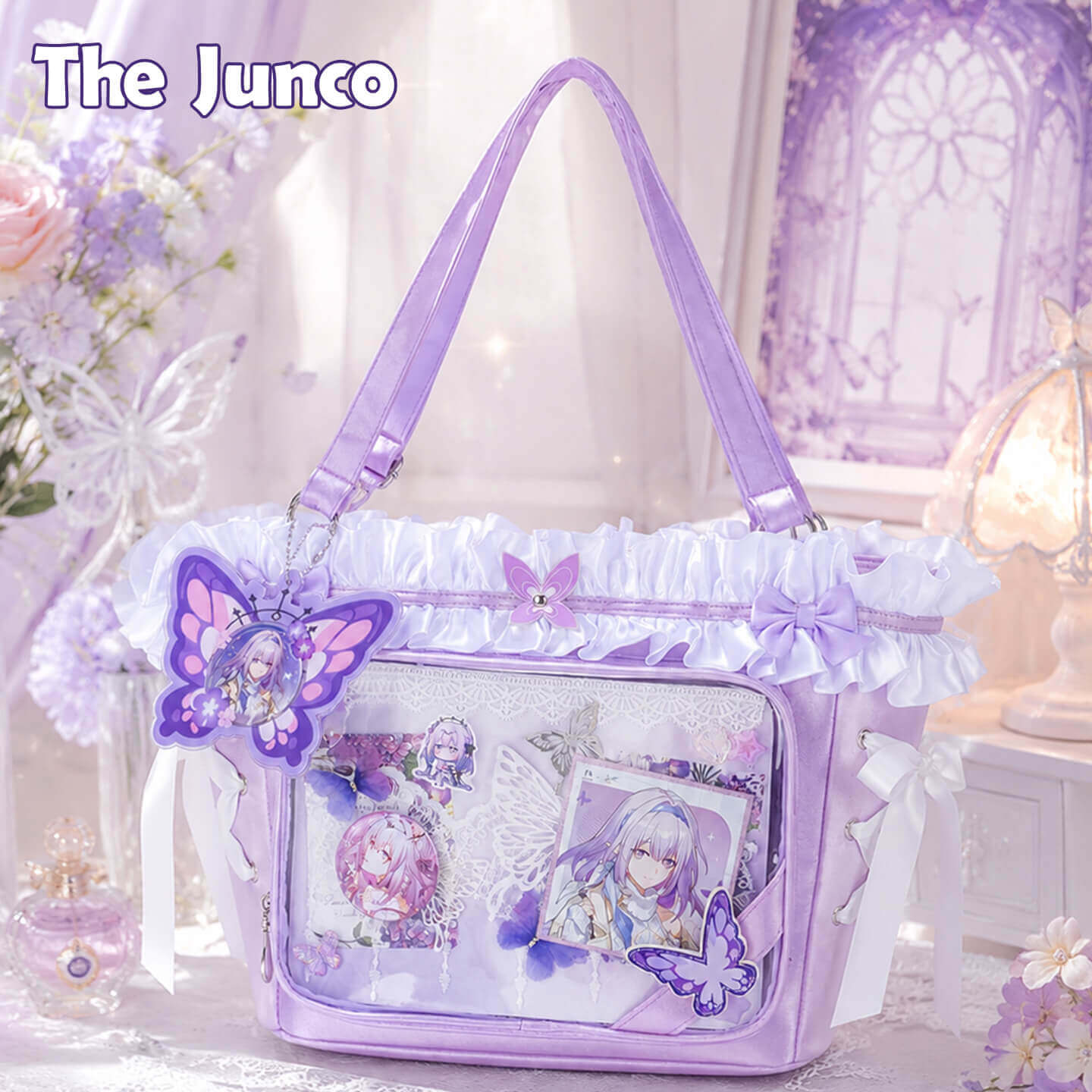 Our Butterfly Dance Lavender Ita Bag