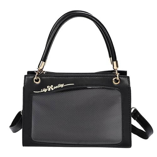 Gold-Accent Mini Bow Tote