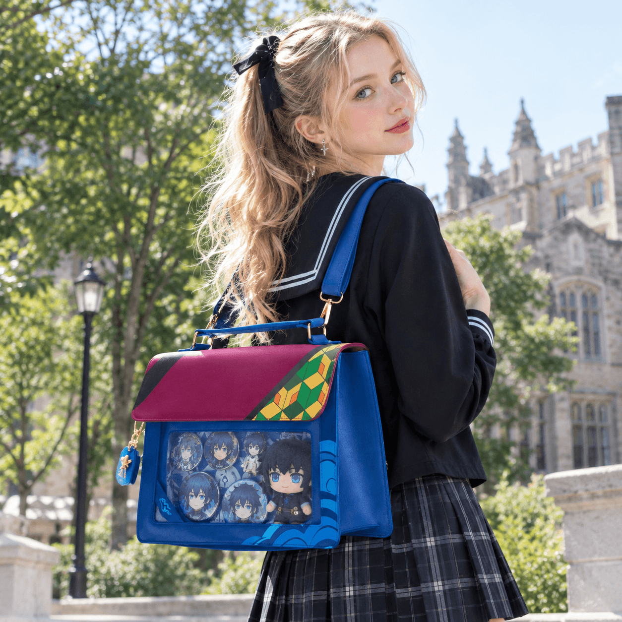 Tomioka Giyuu Square Ita Bag Water Breathing Haori Showcase