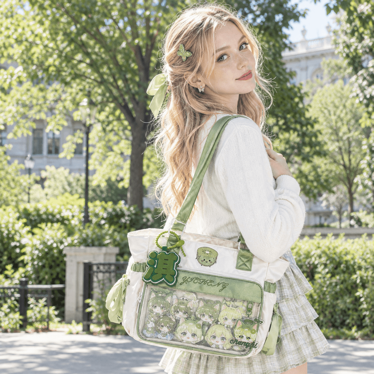 Styling the Chinese Gooseberry Ita Bag with J-Fashion and Summer Outfits